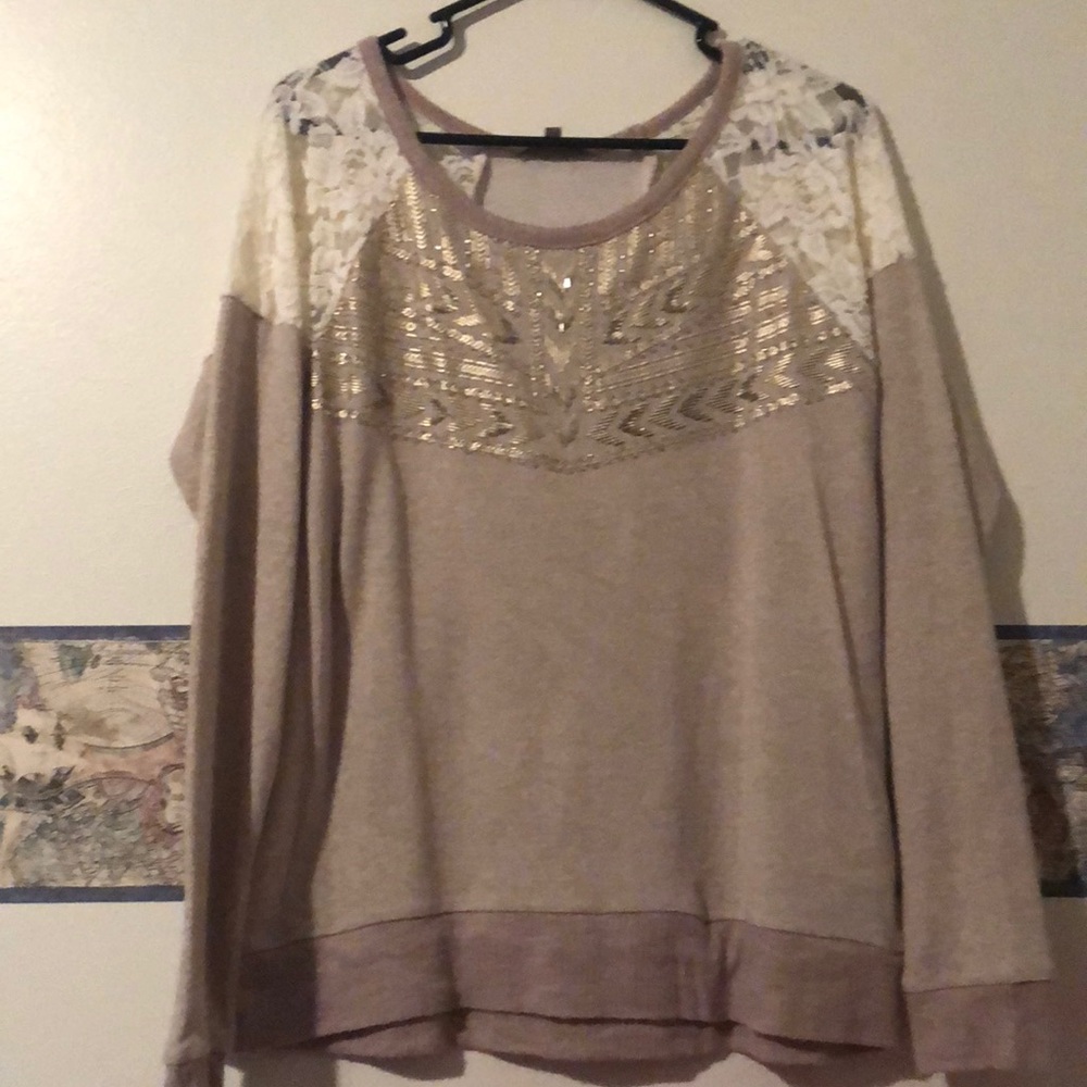 Beautiful miss me sweater
